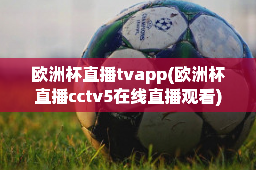 欧洲杯直播tvapp(欧洲杯直播cctv5在线直播观看)