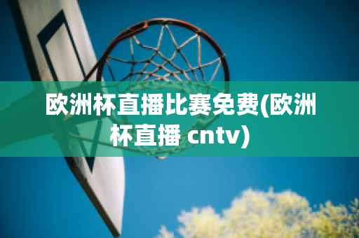 欧洲杯直播比赛免费(欧洲杯直播 cntv)