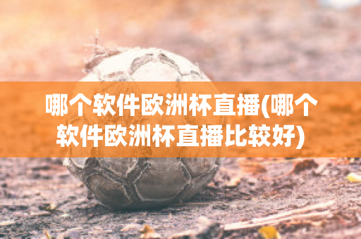 哪个软件欧洲杯直播(哪个软件欧洲杯直播比较好)