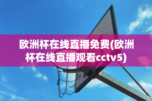 欧洲杯在线直播免费(欧洲杯在线直播观看cctv5)