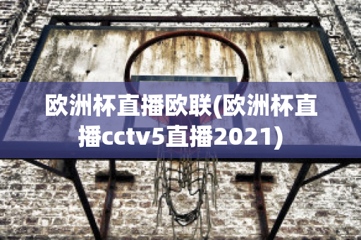 欧洲杯直播欧联(欧洲杯直播cctv5直播2021)