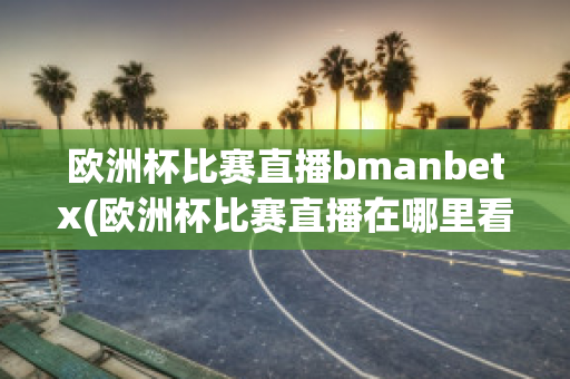 欧洲杯比赛直播bmanbetx(欧洲杯比赛直播在哪里看)