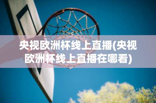 央视欧洲杯线上直播(央视欧洲杯线上直播在哪看)