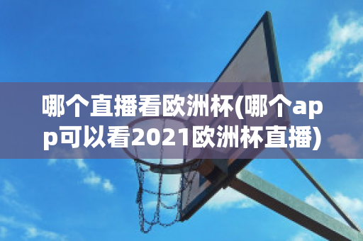 哪个直播看欧洲杯(哪个app可以看2021欧洲杯直播)