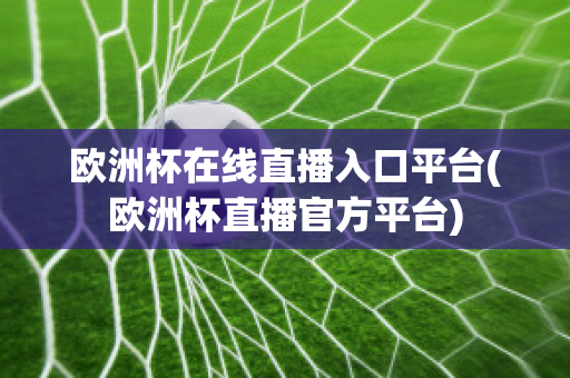 欧洲杯在线直播入口平台(欧洲杯直播官方平台)