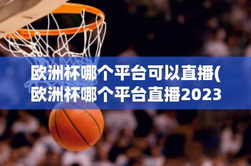 欧洲杯哪个平台可以直播(欧洲杯哪个平台直播2023)