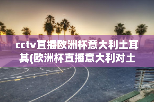 cctv直播欧洲杯意大利土耳其(欧洲杯直播意大利对土耳其)