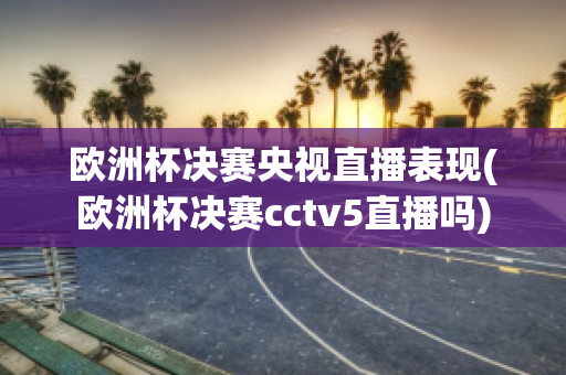 欧洲杯决赛央视直播表现(欧洲杯决赛cctv5直播吗)