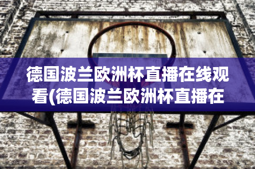 德国波兰欧洲杯直播在线观看(德国波兰欧洲杯直播在线观看高清)