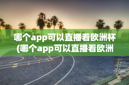 哪个app可以直播看欧洲杯(哪个app可以直播看欧洲杯直播)