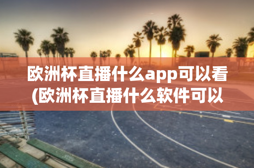 欧洲杯直播什么app可以看(欧洲杯直播什么软件可以看)