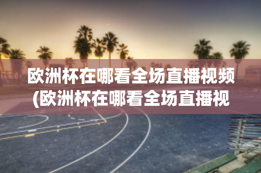 欧洲杯在哪看全场直播视频(欧洲杯在哪看全场直播视频啊)