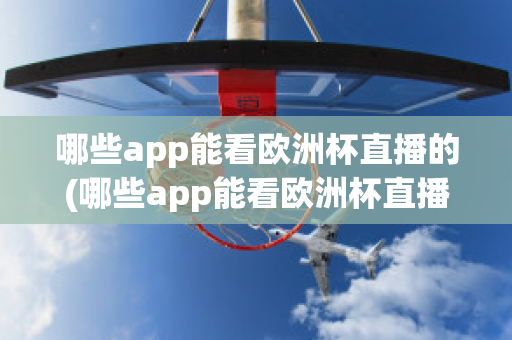 哪些app能看欧洲杯直播的(哪些app能看欧洲杯直播的app)