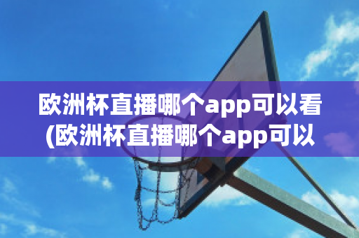 欧洲杯直播哪个app可以看(欧洲杯直播哪个app可以看到)