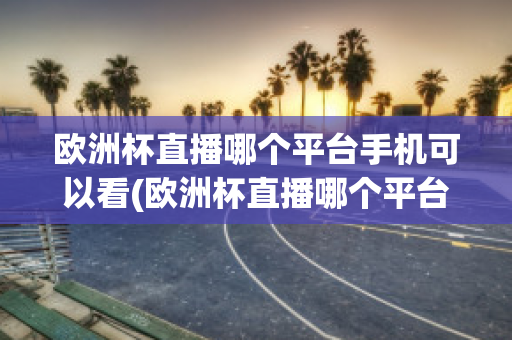 欧洲杯直播哪个平台手机可以看(欧洲杯直播哪个平台手机可以看回放)