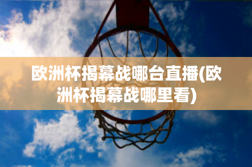 欧洲杯揭幕战哪台直播(欧洲杯揭幕战哪里看)