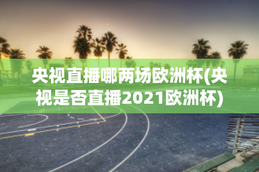 央视直播哪两场欧洲杯(央视是否直播2021欧洲杯)