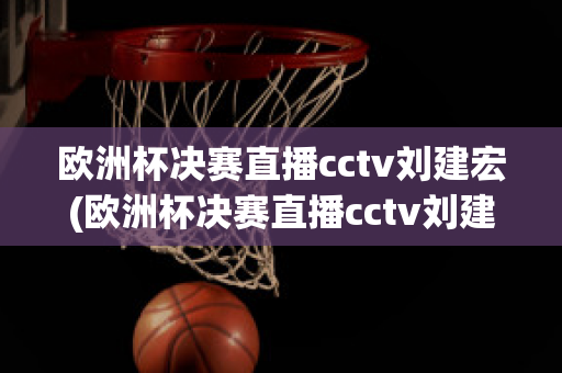 欧洲杯决赛直播cctv刘建宏(欧洲杯决赛直播cctv刘建宏回放)