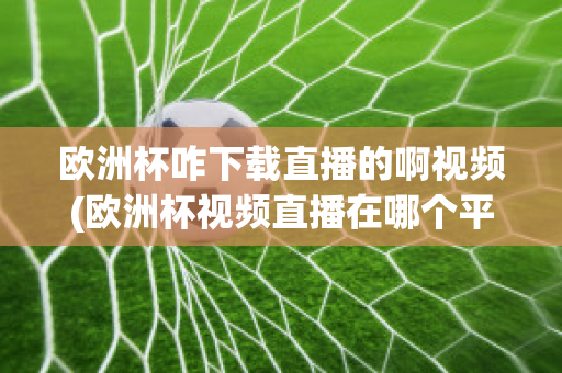 欧洲杯咋下载直播的啊视频(欧洲杯视频直播在哪个平台)