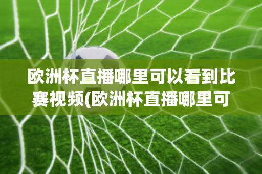 欧洲杯直播哪里可以看到比赛视频(欧洲杯直播哪里可以看到比赛视频呢)