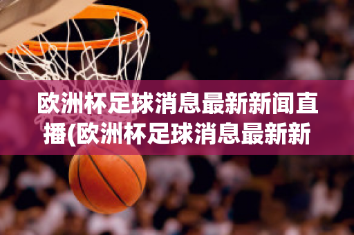 欧洲杯足球消息最新新闻直播(欧洲杯足球消息最新新闻直播回放)