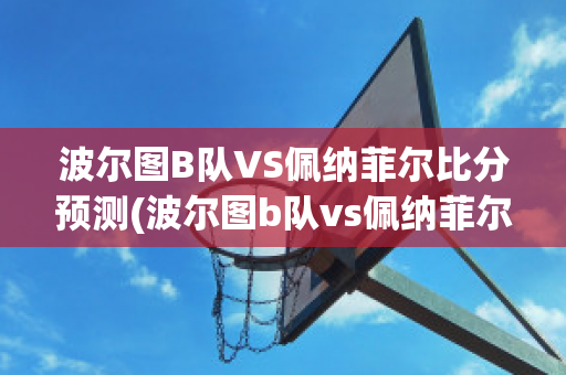 波尔图B队VS佩纳菲尔比分预测(波尔图b队vs佩纳菲尔比分预测最新)