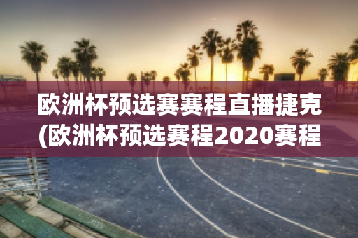 欧洲杯预选赛赛程直播捷克(欧洲杯预选赛程2020赛程表)