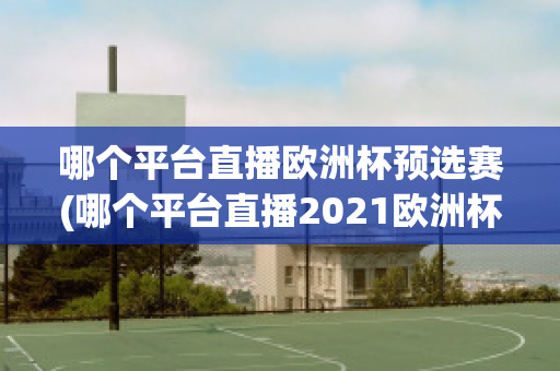 哪个平台直播欧洲杯预选赛(哪个平台直播2021欧洲杯)