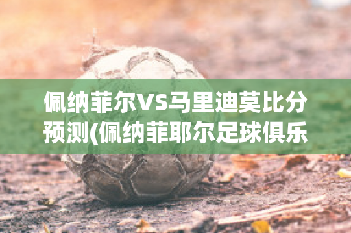 佩纳菲尔VS马里迪莫比分预测(佩纳菲耶尔足球俱乐部)