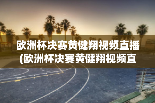 欧洲杯决赛黄健翔视频直播(欧洲杯决赛黄健翔视频直播在线观看)