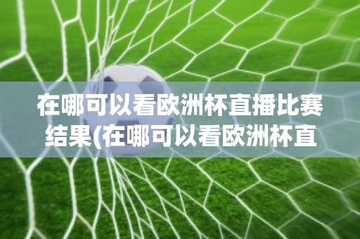 在哪可以看欧洲杯直播比赛结果(在哪可以看欧洲杯直播比赛结果视频)