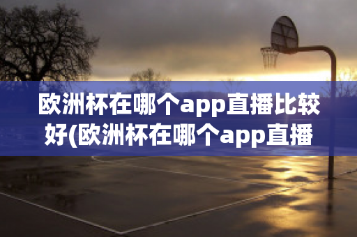 欧洲杯在哪个app直播比较好(欧洲杯在哪个app直播比较好一点)