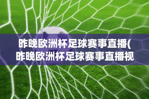 昨晚欧洲杯足球赛事直播(昨晚欧洲杯足球赛事直播视频)