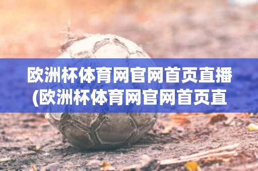 欧洲杯体育网官网首页直播(欧洲杯体育网官网首页直播回放)