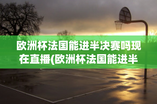 欧洲杯法国能进半决赛吗现在直播(欧洲杯法国能进半决赛吗现在直播在哪看)