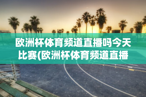 欧洲杯体育频道直播吗今天比赛(欧洲杯体育频道直播吗今天比赛时间)