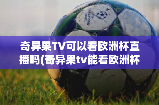 奇异果TV可以看欧洲杯直播吗(奇异果tv能看欧洲杯吗)