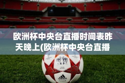 欧洲杯中央台直播时间表昨天晚上(欧洲杯中央台直播时间表昨天晚上几点开始)