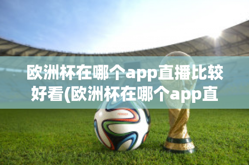 欧洲杯在哪个app直播比较好看(欧洲杯在哪个app直播比较好看一点)