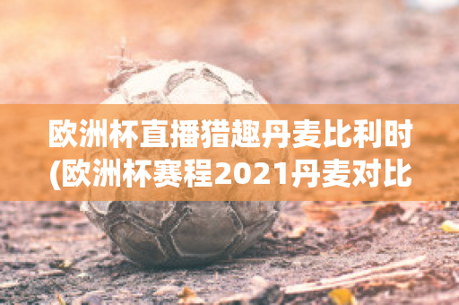 欧洲杯直播猎趣丹麦比利时(欧洲杯赛程2021丹麦对比利时)