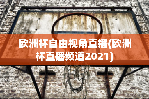 欧洲杯自由视角直播(欧洲杯直播频道2021)