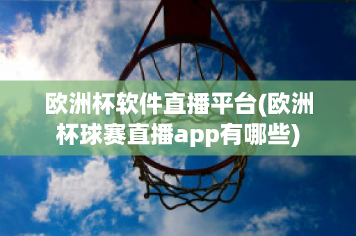 欧洲杯软件直播平台(欧洲杯球赛直播app有哪些)